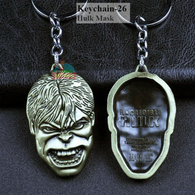 Key Chain 26 : Hulk Mask